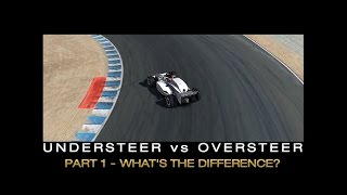 Understeer vs Oversteer Part 1  Whats the Difference Which is Faster [upl. by Pren]