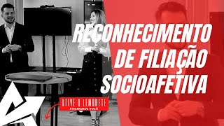 DIREITO DE FAMÍLIA Reconhecimento de filiação socioafetiva [upl. by Ondine]