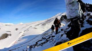 Kamchatka Volcanos by Snowmobile  BaikalNature [upl. by Ecyle]