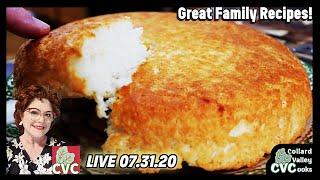 Hardy Hoe Cake Breakfast  Skillet Bread  Mamas Old Fashioned Southern Recipes [upl. by Tiphanie]