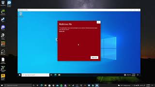 Windows Sandbox vs MEMZ Trojan Virus [upl. by Annahtur910]