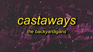 The Backyardigans  Castaways Lyrics  castaways we are castaways ahoy there ahoy we are castaways [upl. by Ophelie]