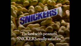 1988 Snickers Really Satisfies You Commercial [upl. by Nojed]