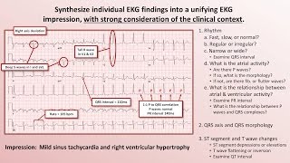 Intro to EKG Interpretation  The 5 Cardinal Rules [upl. by Acemahs397]