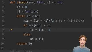 Binary Search  A Different Perspective  Python Algorithms [upl. by Odlabso393]