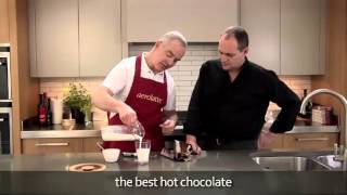 How to make a hot chocolate using an aerolatte milk frother [upl. by Etnahsa518]