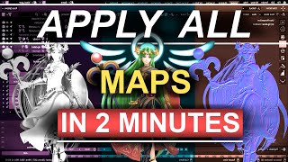 Blender 28  Principled BSDF  Apply All Maps In 2 Minutes [upl. by Anesuza]