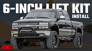 Installing 19992006 GM 1500 6inch Suspension Lift Kit by Rough Country [upl. by Nnalatsyrc]