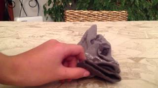 Pliage des chaussettes  Astuce Rangement [upl. by Almat902]