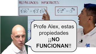 PROPIEDADES DE LA RADICACIÓN QUE NO SABEN LOS quotPROFESORESquot Matemáticas Básicas [upl. by Zoha652]