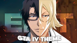 Aizen x Urahara  GTA IV Theme Edit [upl. by Aieka461]