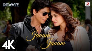 Janam Janam – Dilwale  Shah Rukh Khan  Kajol  Pritam  SRK  Kajol  4K Video [upl. by Adniral]